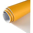 Premium High Density EVA Foam Sheet with Adhesive Backing 15” x 59” White Foam Mat - Craft Foam Sheet for Cosplay Costume, Crafts, Padding, DIY Projects and Insulation Weather Stripping Sheets Roll