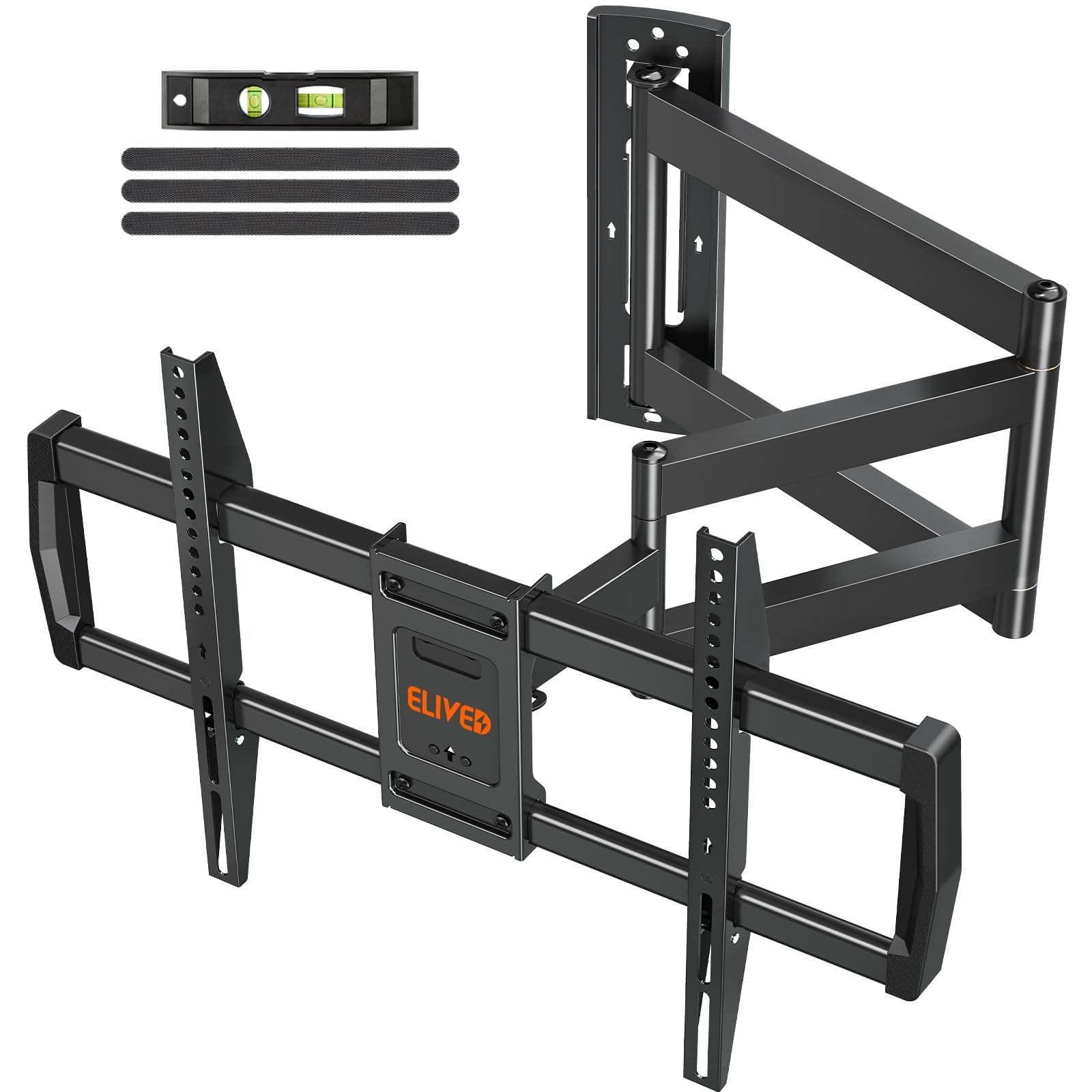 Photo 1 of ELIVED Long Arm TV Wall Mount for Most 42-75 Inch TVs, 37.9 Inch Long Extension Corner TV Mount, Full Motion Wall Mount tv Bracket Swivel and Tilt, Holds up to 99 lbs. Max VESA 600x400mm, YD3038