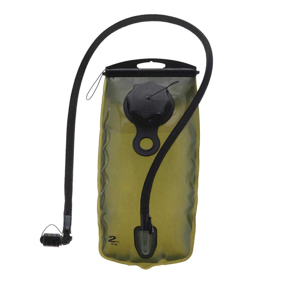 Source Tactical WXP 2-Liter Hydration Reservoir System with Storm Valve, Black