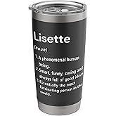 Lisette Name Definition Dictionary Stainless Steel Insulated Tumbler