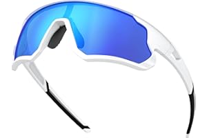 YOZISS Cycling Glasses Polarized Sports Sunglasses for Men Women Youth Baseball Running Driving Golf