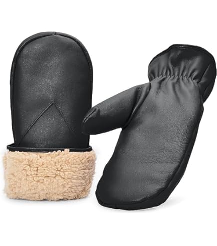UGG Embroidered Water Resistant Sheepskin Mitten with Tech