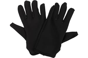 PartyKindom Heat Resistant Hair Styling Gloves for Curling Iron and Flat Iron Washable Five-finger Protective