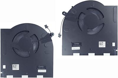 Fleshy Leaf Dell Alienware M17 R3 R4 CPU GPU Cooling Fan RTX30 0H5TYJ 0CNV63