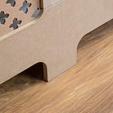 Vida Designs Oxford Radiator Cover Unfinished Medium H81.7 W112 D19cm view 7