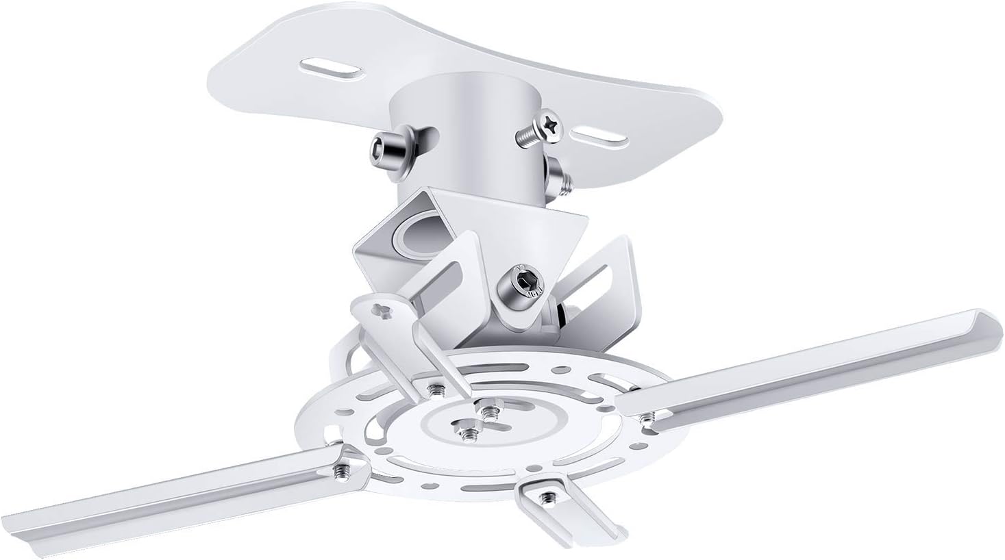 thumbnail image 2 of 2-Be-Best Projector Ceiling Mount With Tray - 37-60cm Adjustable Universal Mount For Home Theater 2 of 14