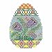 Tulip Egg Beaded Counted Cross Stitch Kit Mill Hill 2015 Spring Bouquet MH185105