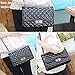 Solarfun Classic Crossbody Shoulder Bag for Women Quilted Purse With Metal Chain Strap