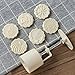 Cookie Stamp Moon Cake Mold Chinese Mid Autumn Festival Cake Press Polvoron Cutter with 50g 6 Stamps DIY Decoration