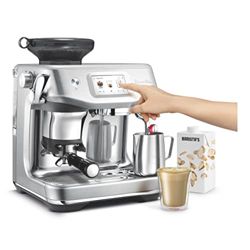 Breville Barista Touch Impress Espresso Machine With Grinder, BES881BSS