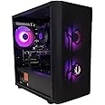 Centaurus Archon A3X Gaming PC - AMD Ryzen 7 9700X 8-Core 4.7GHz TB, Radeon RX 7600 XT, 32GB DDR5 RAM, 1TB NVMe SSD, Windows 11 Pro, AC WiFi, VR Ready Desktop Computer for Gamers and Professional