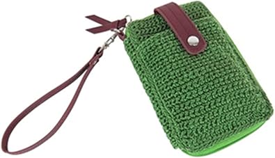 crochet wallet with zipper