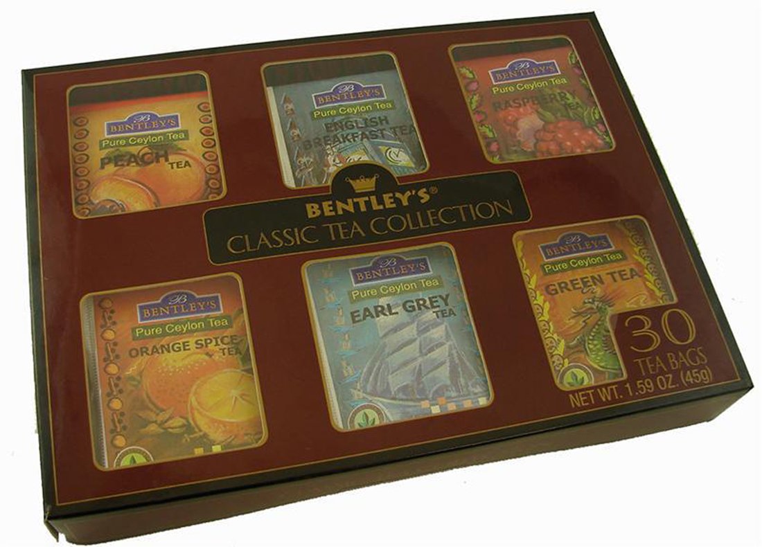 Bentley's Classic Tea Collection, Assorted Pack, 30Count
