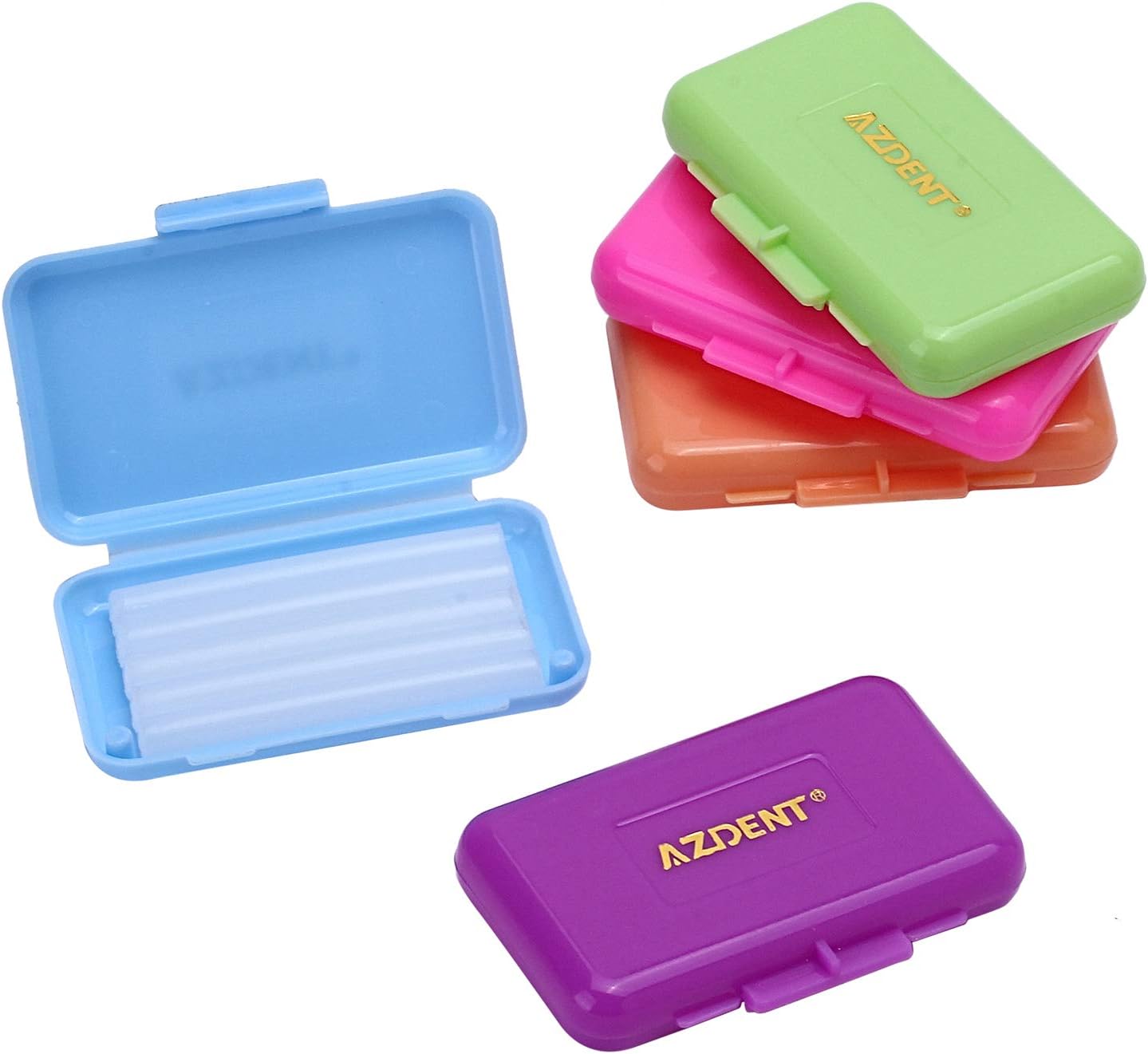 AZDENT Dental Wax Oral Care Orthodontics Wax for Braces Gum Irritation(Pack of 5): Health & Personal Care