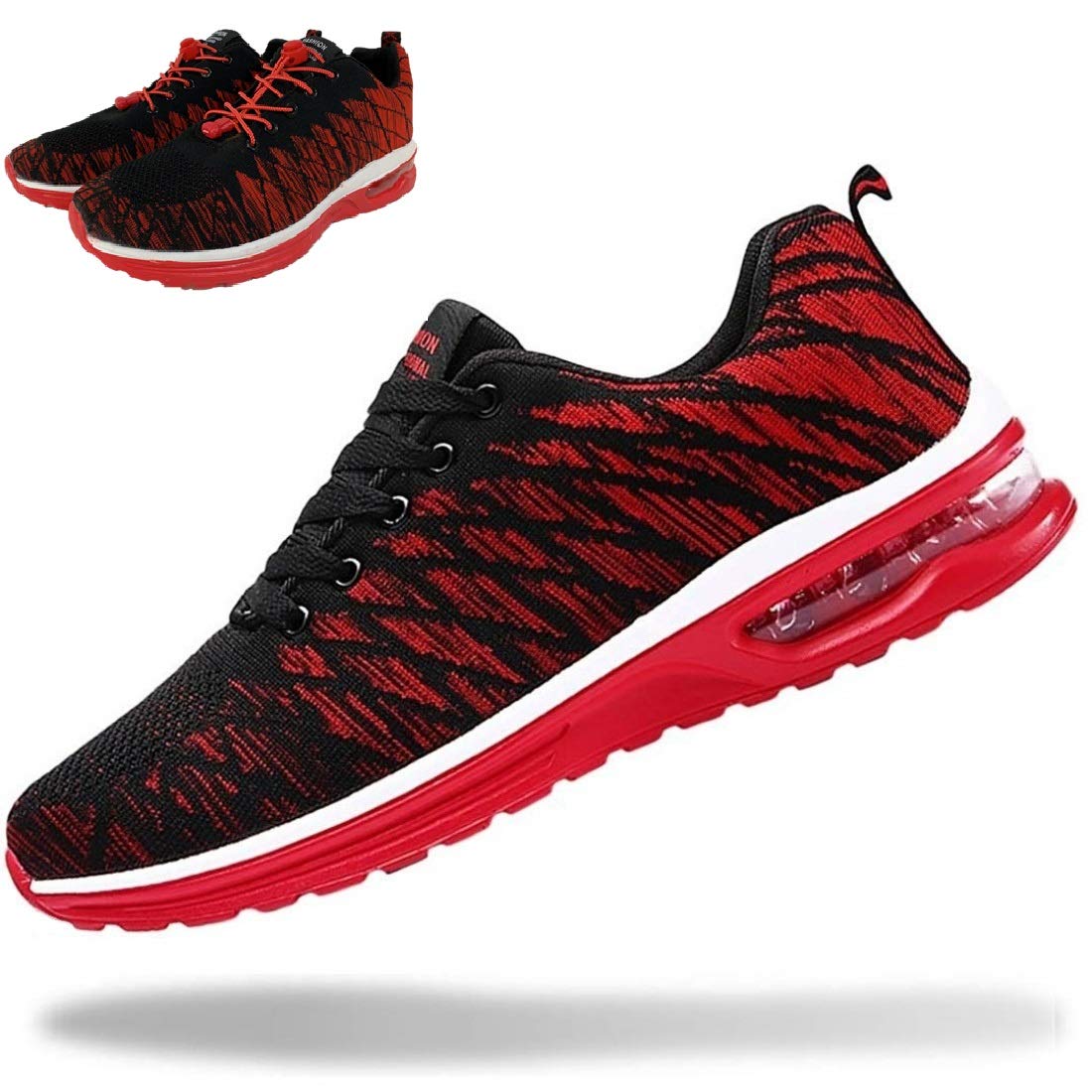 Mua Lamore 超軽量 エアライト スニーカー 結ばない靴紐 厚底中敷 3色 ランニング シューズ スポーツ 通勤 通学 ウォーキング 笑顔一番 正規品 A326 Tren Amazon Nhật Chinh Hang Fado