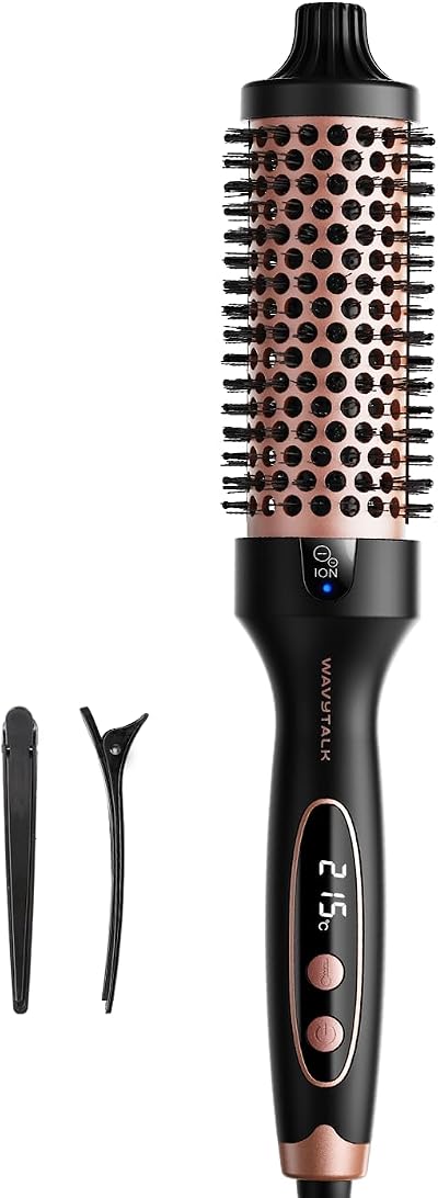 Wavytalk Blowout Boost Thermal Round Brush for Dry Hair