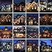 KMASHI Christmas Lights Projector-16 Patterns with Remote Control Timer Show Landscape lamp,Waterproof Holiday LED Light for New Year or Easter Day Decorations
