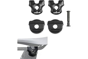 Bike Seatpost Clamp For Carbon Saddle Rails Adapter Oval Round Clip, 7×7mm/7×9mm Bicycle Seat Tube Clamp, Seat Post Tube Clip