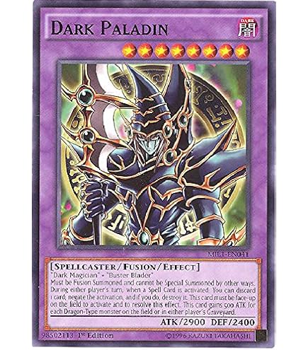 dark paladin deck yugioh Amazon.com: YU-GI-OH! - Dark Paladin (YGLD-ENC41) - Yugi's Legendary Decks  - 1st Edition