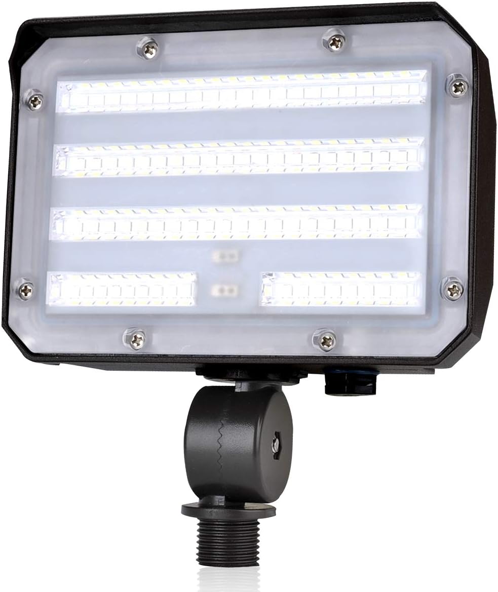 Knuckle Mount LED Flood Light LED Lights 50W 6500Lm Dusk to Dawn