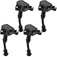 GP POWER IGNITION COIL DS7G-12A366-BB DS7G12A366BB DG-554 DG554 UF-735 UF735 SET OF 4 COMPATIBLE WITH FORD ESCAPE FUSION 1.5T L4