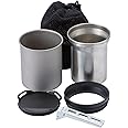 SOTO Thermostack Camping Cooking Set - Multi-Functional Camping Pot Set, Camp Cookware Set for Outdoor Backpacking Camping Hiking Picnic