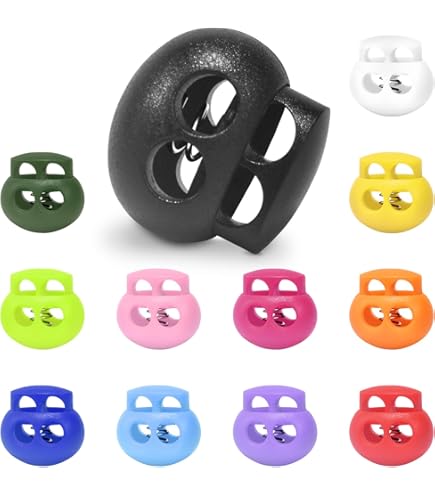 Buy Paracord Planet Double Barrel Cord Lock Draw String Toggle Stopper in Variou