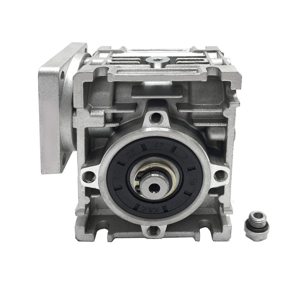 Worm Gear Gearbox NMRV030 Speed Reducer Ratio 801 for Stepper Motor