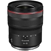 Canon RF14-35mm F4 L is USM Lens, Wide-Angle Zoom Lens, Compatible with EOS R Series Mirrorless Cameras, Black