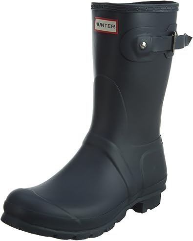 short matte rain boots