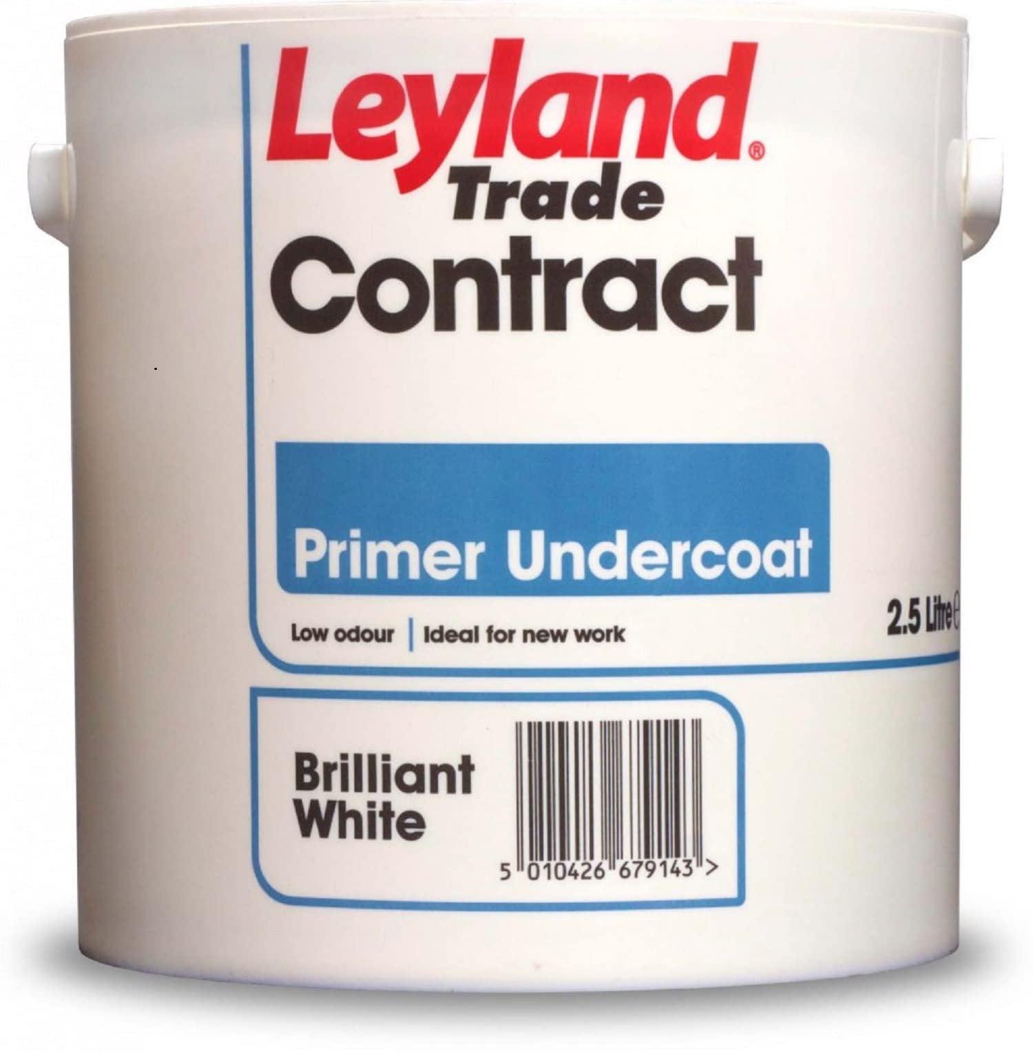Leyland Trade Contract Primer Undercoat - Brilliant White 2.5L