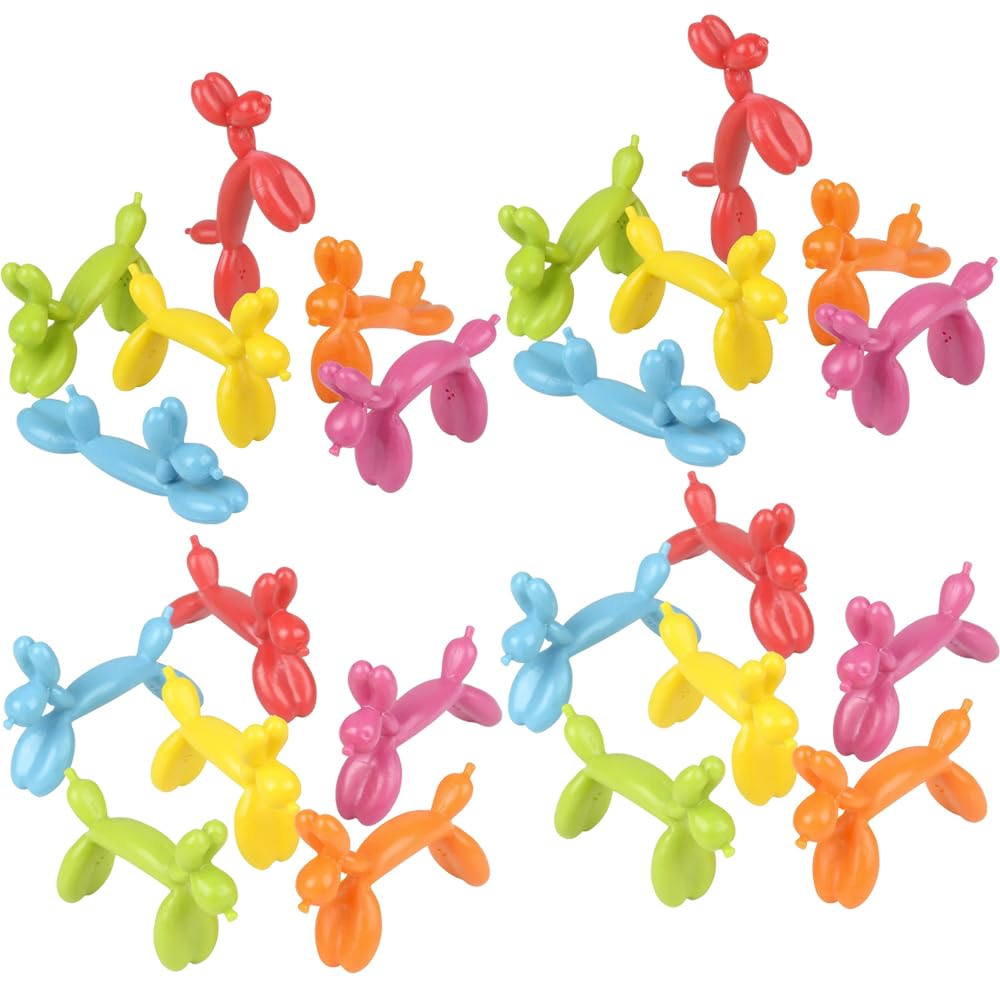 Photo 1 of Rhode Island Novelty 2.25" Mini Bendable Balloon Dog Assortment