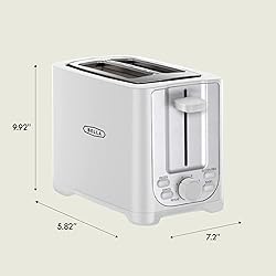 BELLA 2 Slice Toaster with Auto Shut Off - Extra