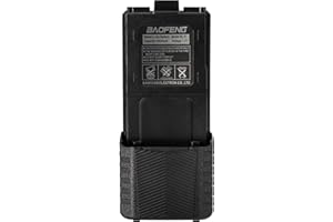 BAOFENG Original Battery BL-5 3800 mAh High Capacity UV-5R Two Way Radio Most Wanted Among UV-5R Accessories Compatible bf-f8hp UV-5r Plus UV5x3 MK3X MK4 MK5 MIRKIT ED