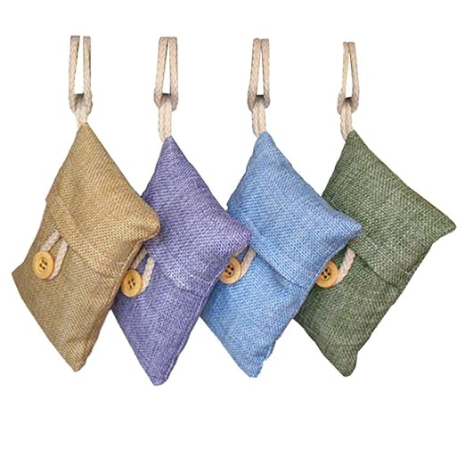 IROCH - Bolso de carbón de bambú purificador de Aire para Nevera ...