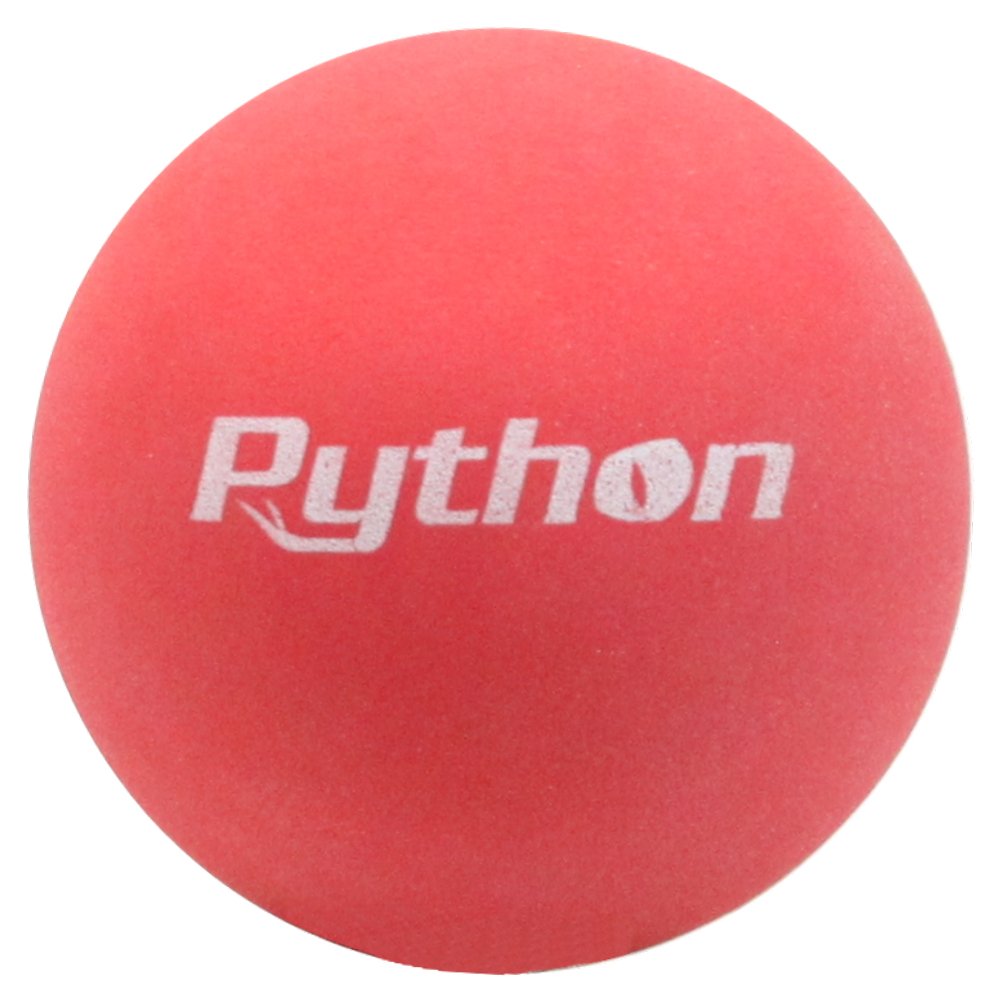 Python Red Racquetballs Value Pack 12 Ball Jug/Lightning Fast! Python