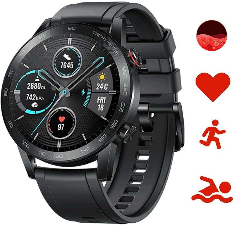 HONOR Magic Watch 2 46mm Smartwatch Heart Rate SpO2 GPS 14 Day Battery Android