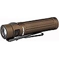 OLIGHT Baton3 Pro 1500 Lumens EDC Rechargeable Flashlight with MCC3, Compact Pocket with L-Shape Stand and High Performance LED for Camping, Hiking and Emergency (Desert Tan Cool White)