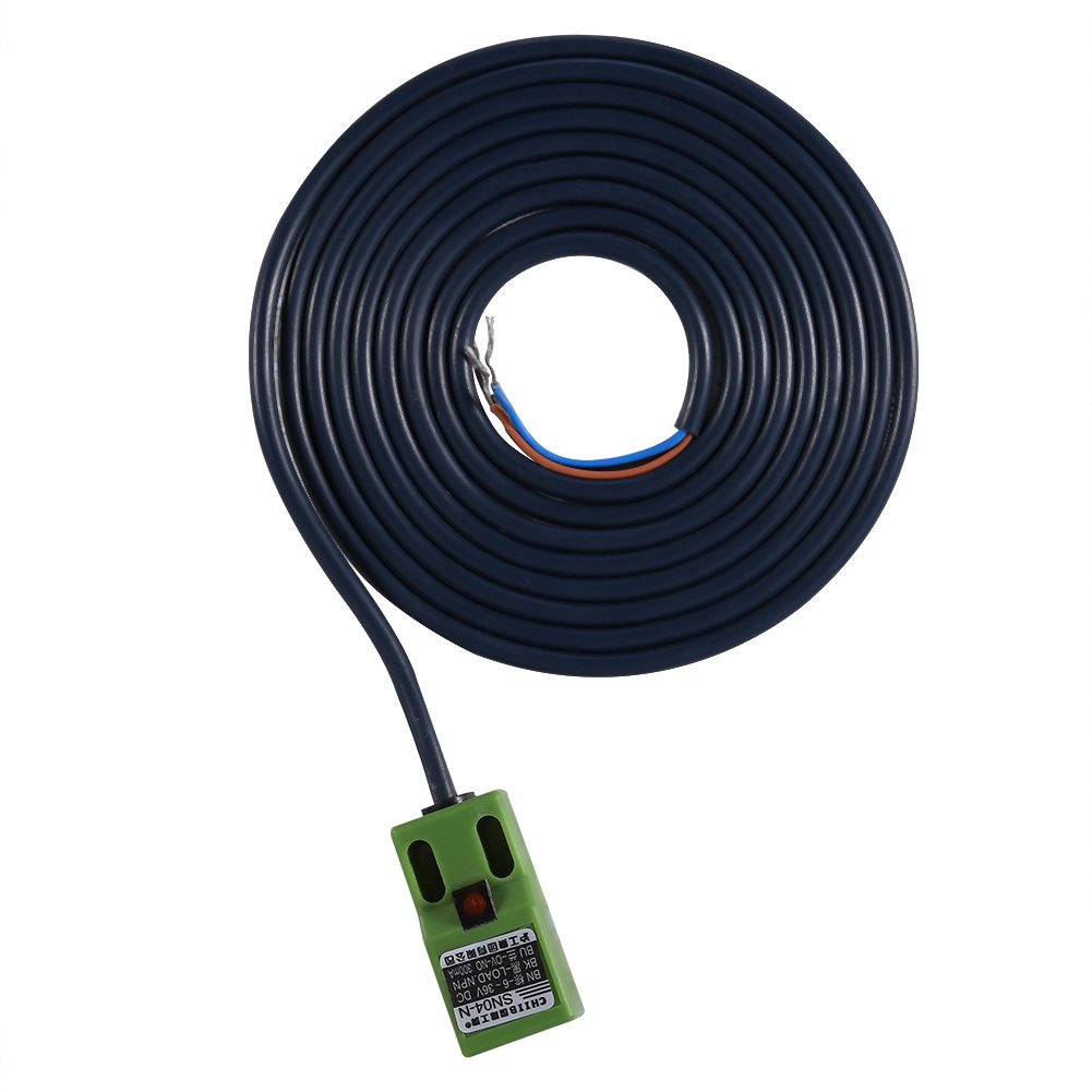 SN04-N Auto Leveling Sensor, Inductive Proximity Sensor for 3D Printers - 6-36V DC, Green Color, Heatbed Position Adjustment for DIY Printers (1 Piece)