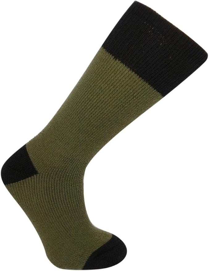 Men's Merino Wool Outdoor Boot Socks (2PK) (Forest) at Amazon Men’s