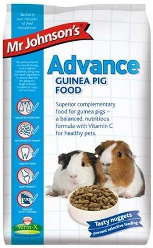 Other Mr Johnson's Advance Guinea Pig 3kg, clear, 3 kg (Pack of 1)