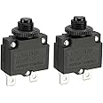 uxcell Air Compressor 10A ST-101E Overload Protection Circuit Breaker 2 Pcs