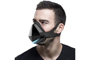 Belovedone Personal Wearable Air Purifiers Smart Electric Respirator Reusable Portable Rechargeable Purifier for Men Women (Deluxe Plus, Black)