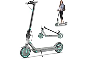 COCOMILA Electric Scooter for Adults,350W/500W/600W Powerful Motor,8.5/10” Tires,Up to 19/25 MPH,15/22/28 Mile Range,Dual Braking System,Foldable Lightweight EScooter for Young,Max Load 265 LBS,APP Control