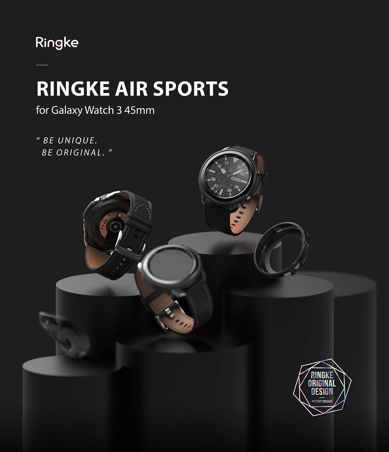 Ringke Air Sports Designed for Galaxy Watch 3 Case 45mm - Image 3