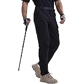 NATUVENIX Lightweight Mens Hiking Pants Quick Dry Travel Pants for Men Water Resistant Work Pants Men with Pockets Outdoor