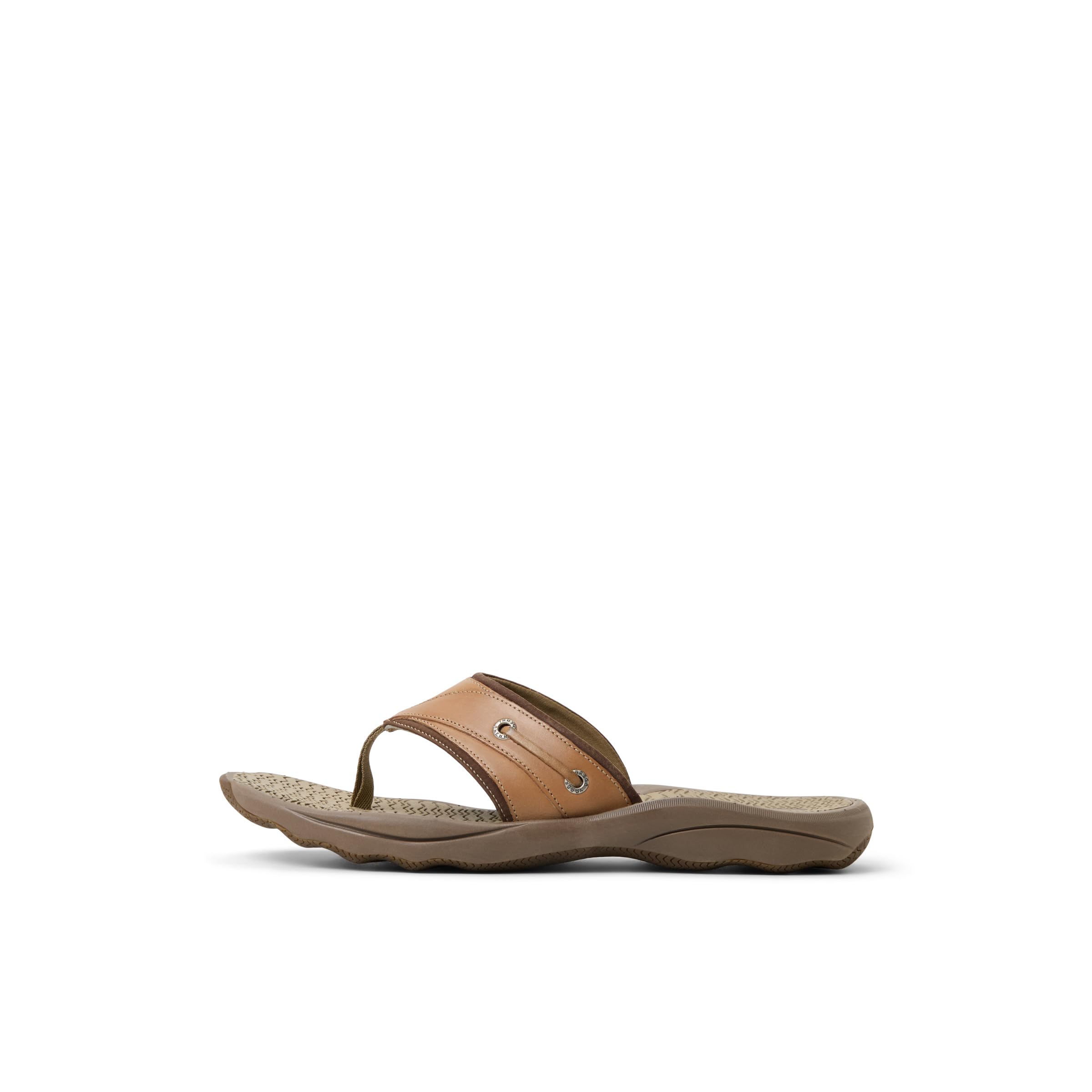 Sperry Men's Outerbanks Flip-Flop, Brown, 7 Image