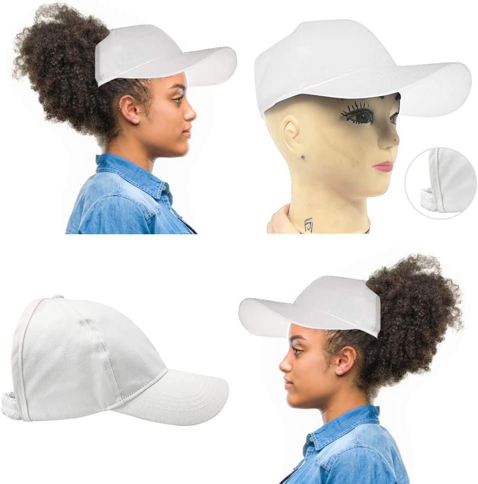 baseball cap for afro hair