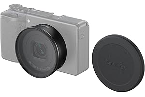 SmallRig UV Filter and Lens Hood All-in-One for RICOH GR IV GRIV with Silicone Protective Cap, Dedicated Sun Hood Reduce Stra