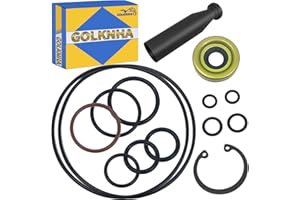 GOLKNHA Compressor Reseal Kit for GM A6 Include Oring,Shaft Seal, Installer Tool A6 Compressor Gasket Kit